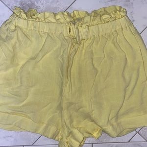 Yellow Summer Shorts
